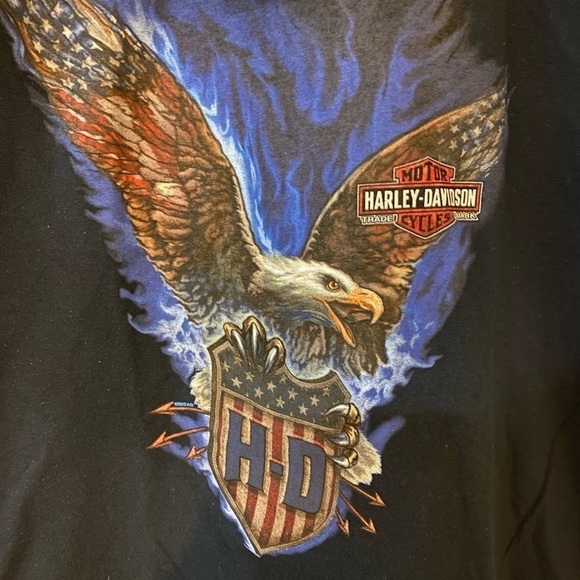 Harley-Davidson Other - Harley Davidson t Shirt Patriotic Eagle NWT​​​​​​​​​​
